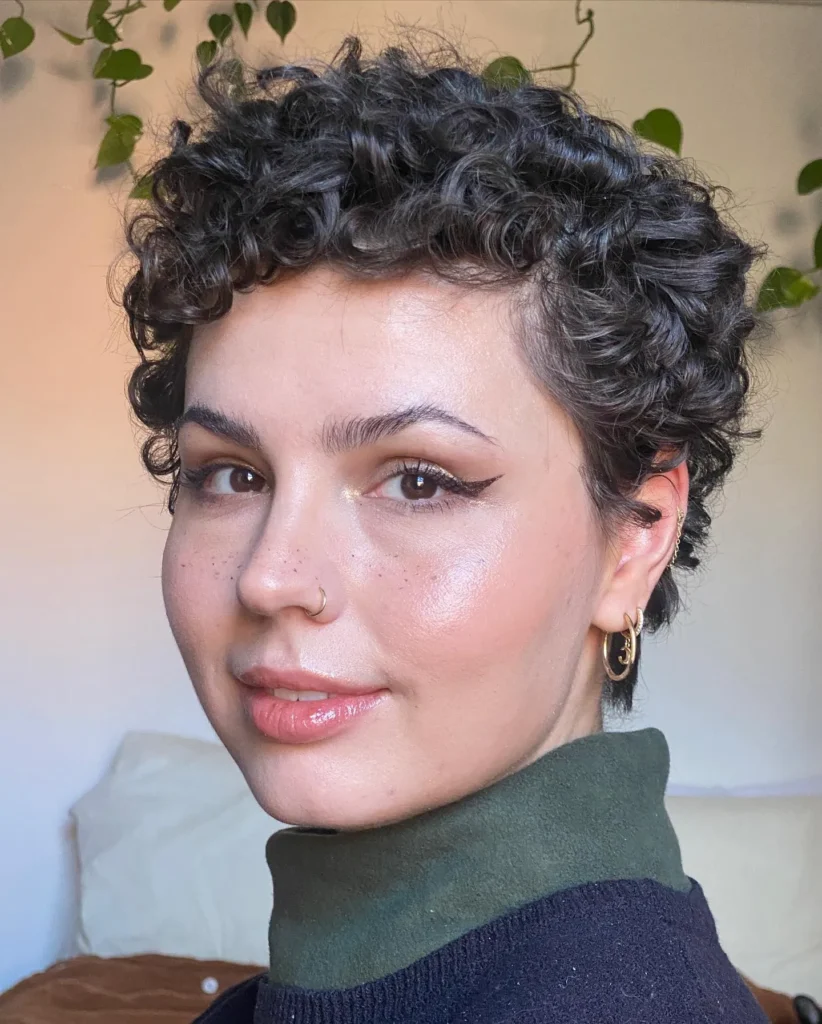 Classic Soft Curly Pixie