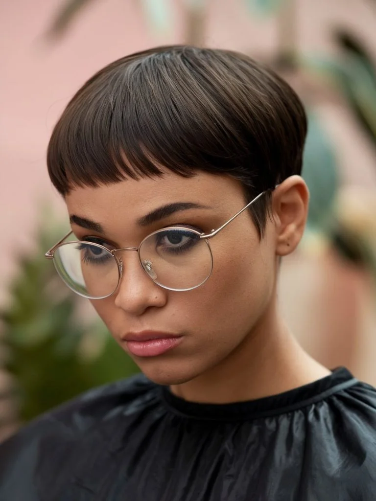 Bowl Cut Pixie