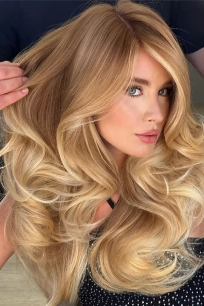 Honey Blonde Layers