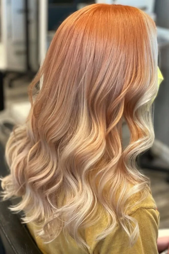 Peach-Platinum Melt