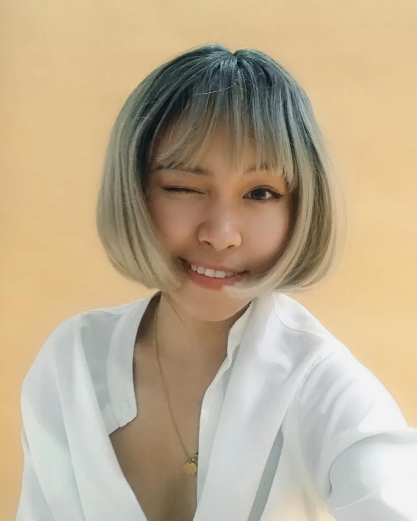 Soft Rounded Bob with Bangs Soft Rounded Bob with Bangs
