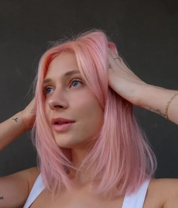 Soft Pastel Pink