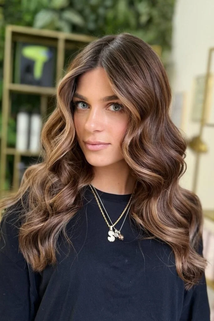 Walnut Brown Waves