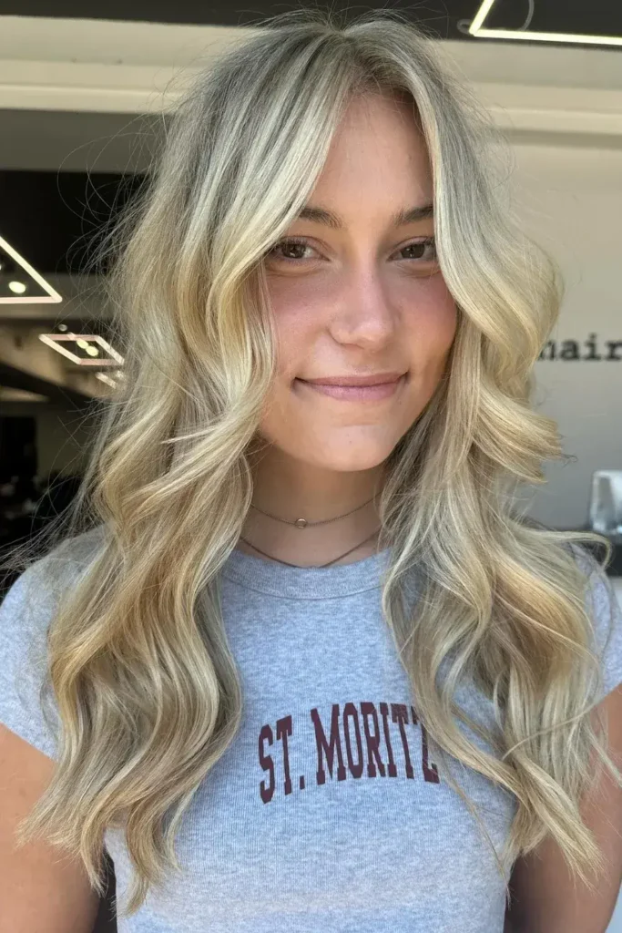 Luminous Platinum Waves