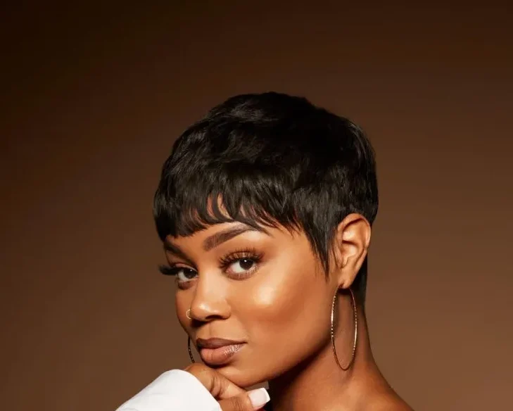Polished Pixie with Micro Bangs