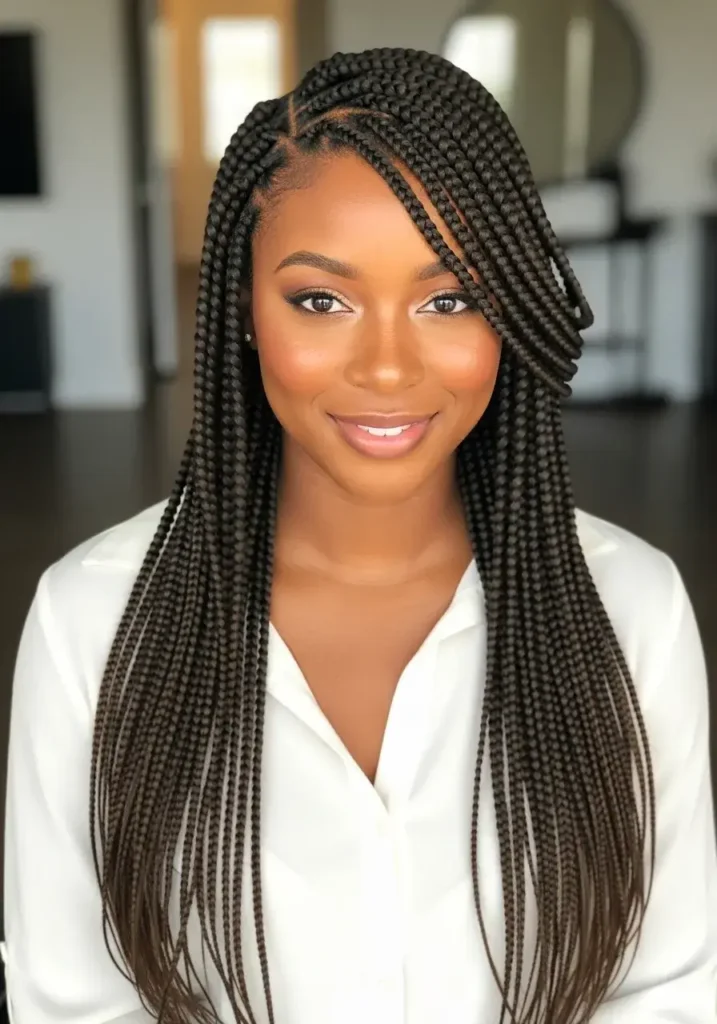 Knotless Box Braids Hairstyle