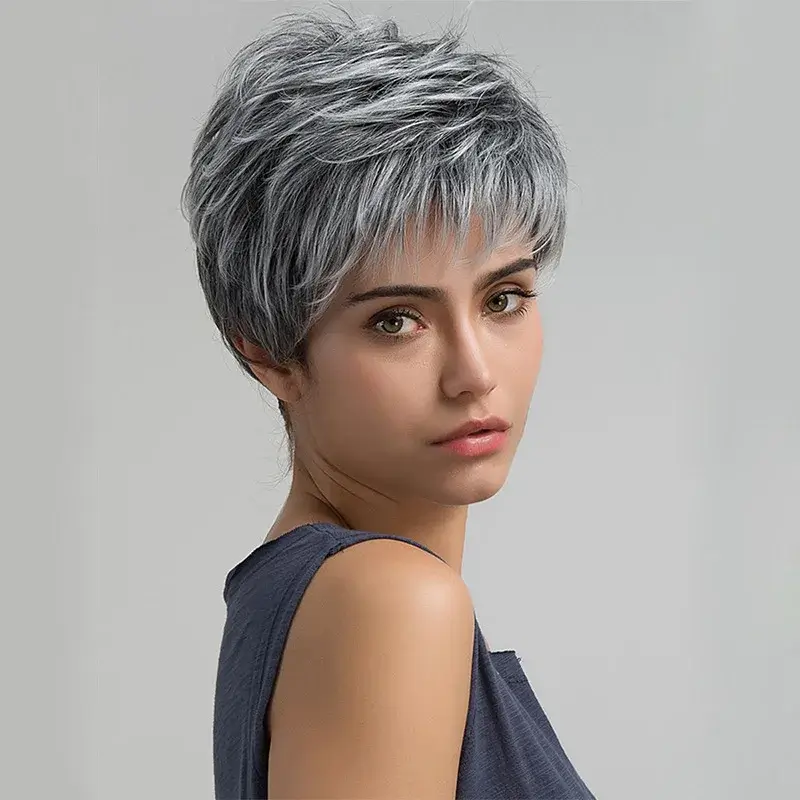 Messy Textured Pixie Cut