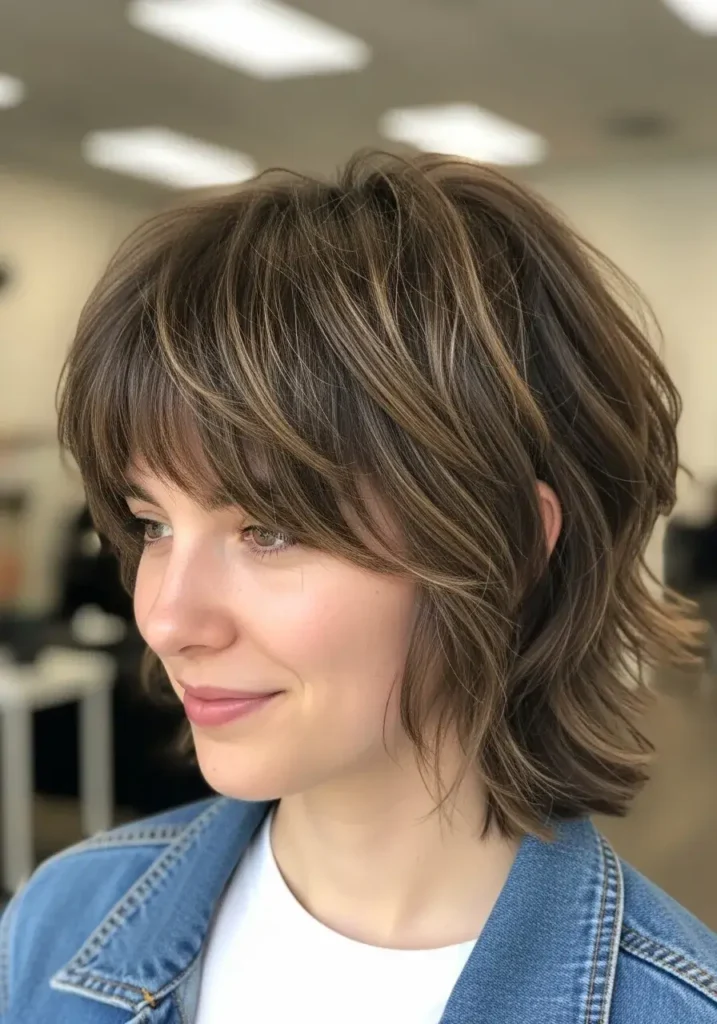 Short Shag Cut Haircut
