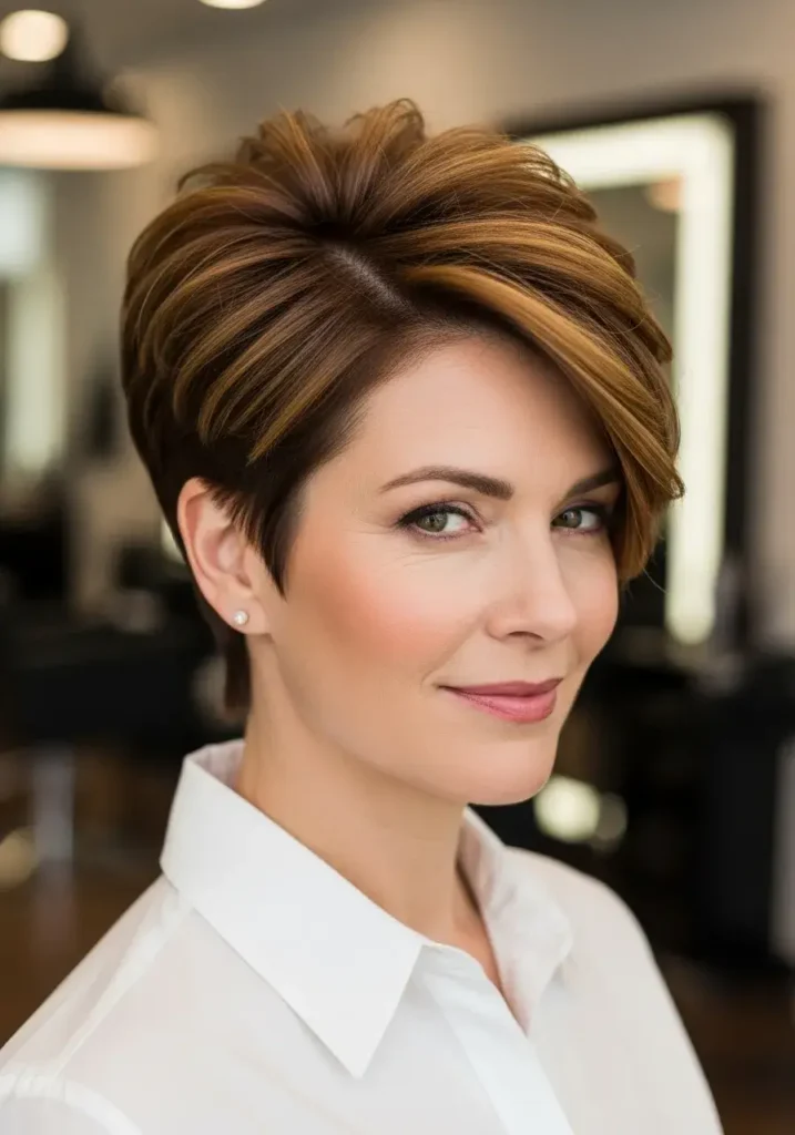 Short Tapered Cut Haircut