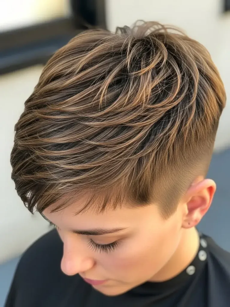 Cropped Tapered Pixie Cropped Tapered Pixie