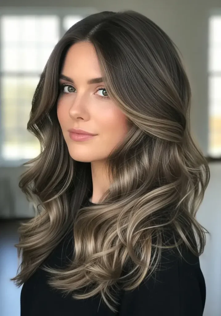 Smoky Brown Hair Color