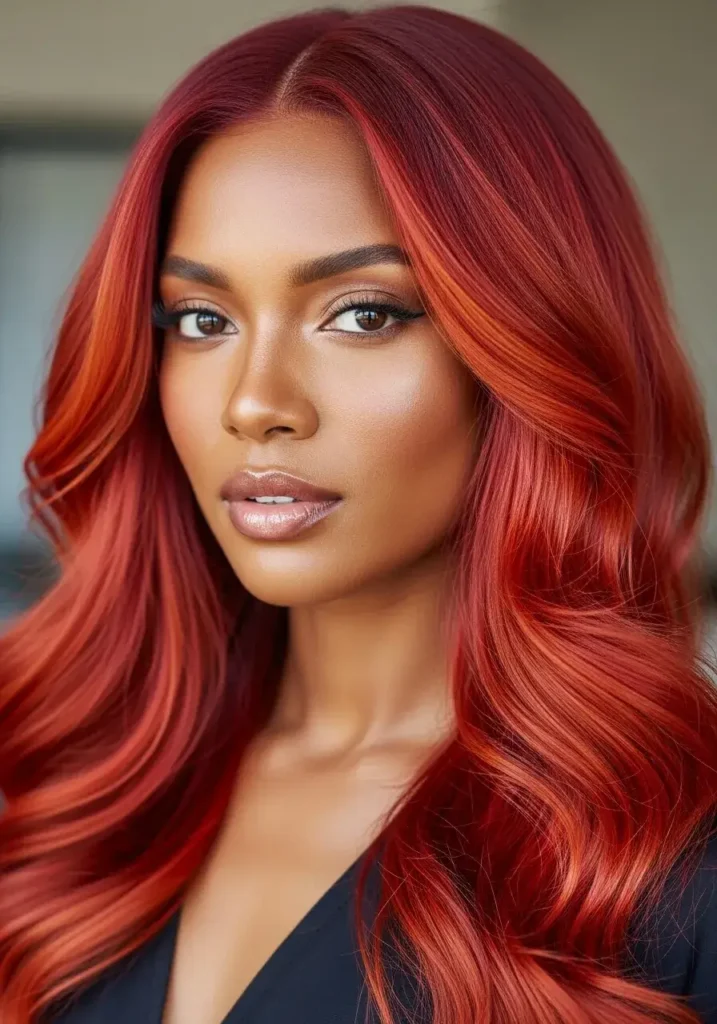 Fiery Red Hair Color For Dark Fiery Red Hair Color For Dark