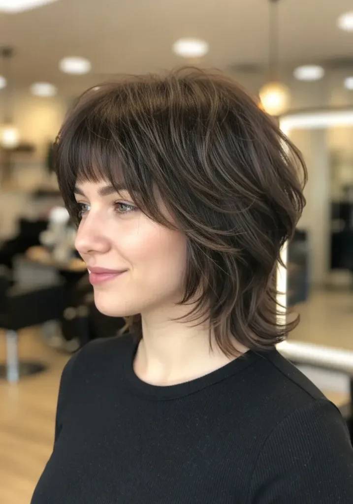 Short Wolf Cut for Fine Hair
