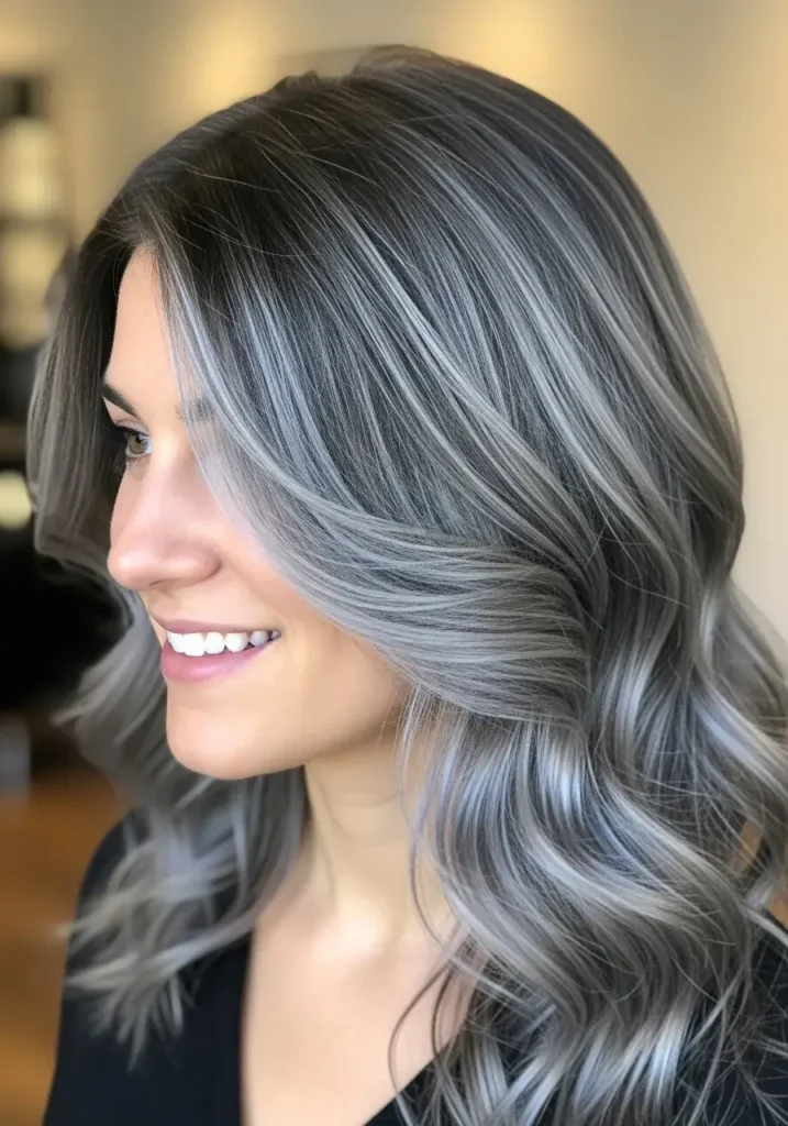 Subtle Silver Babylights HairColor Subtle Silver Babylights HairColor