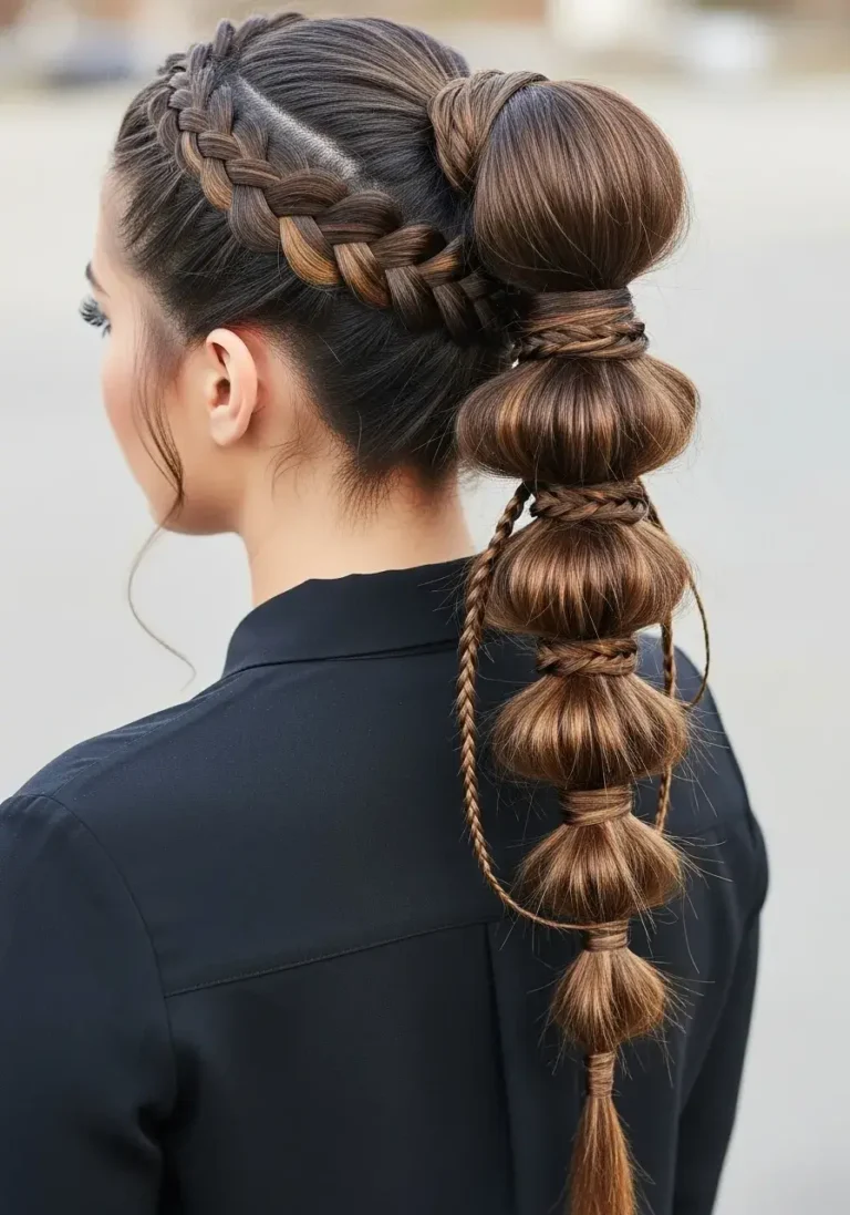 Braided Ponytail Hairstyle