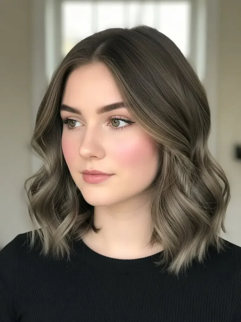 Cool Ash Brown for Fair Skin Hair Color