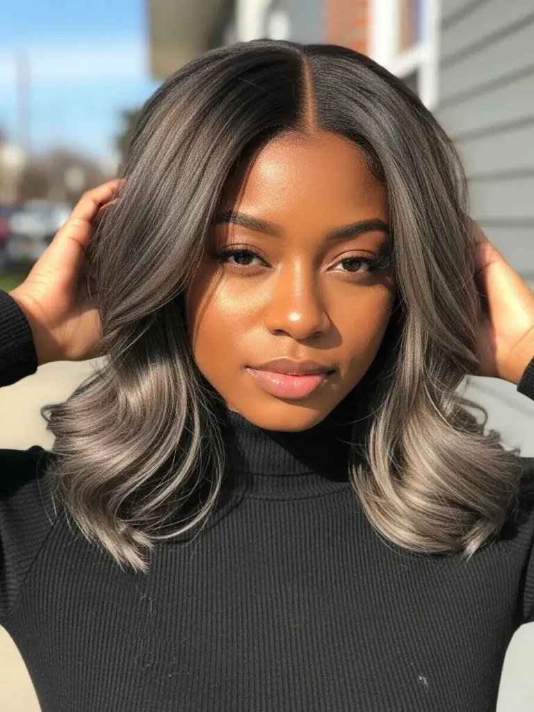 Ash Brown Hair for Dark Skin Tone Hair Color