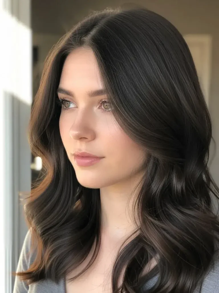 Cool Chocolate Brown Hair Color