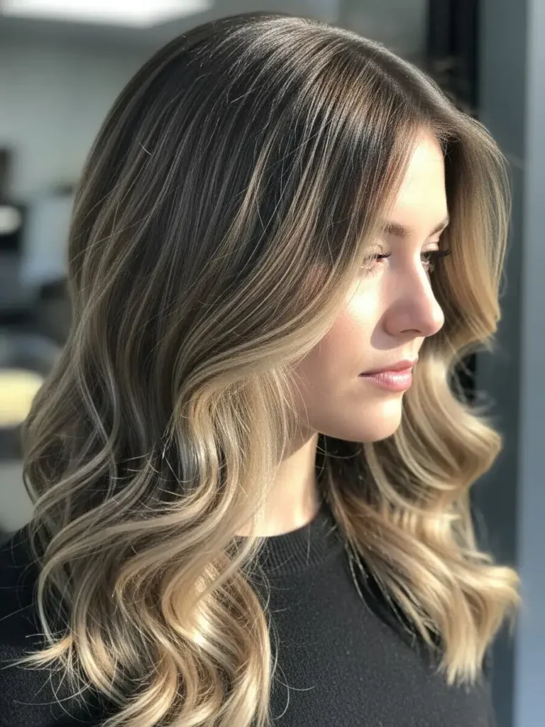 Ash Mocha Brown Hair Color
