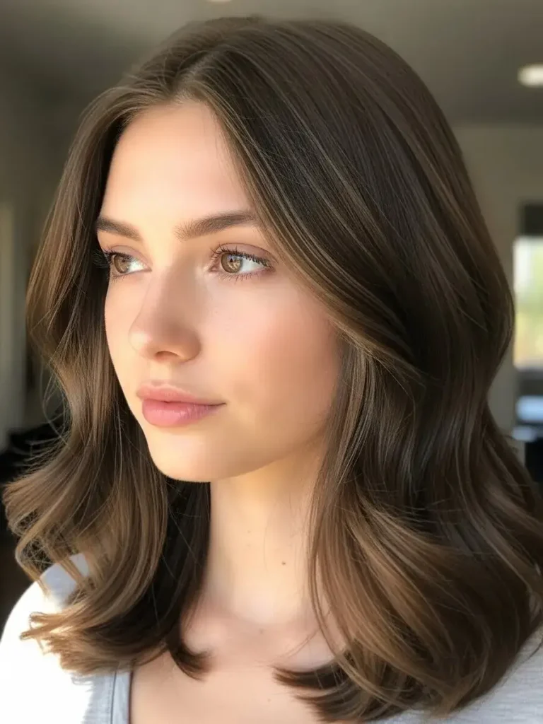 Cool Walnut Brown Hair Color