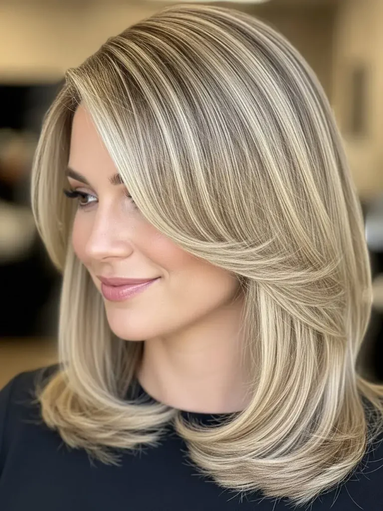 Sleek and Polished: Beige Blonde for Every Occasion Hair Color
