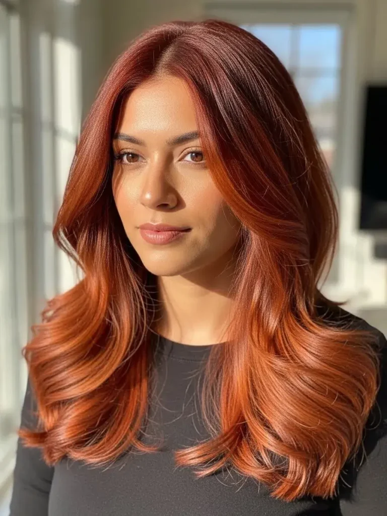 Burnt Copper Richness Hair Color