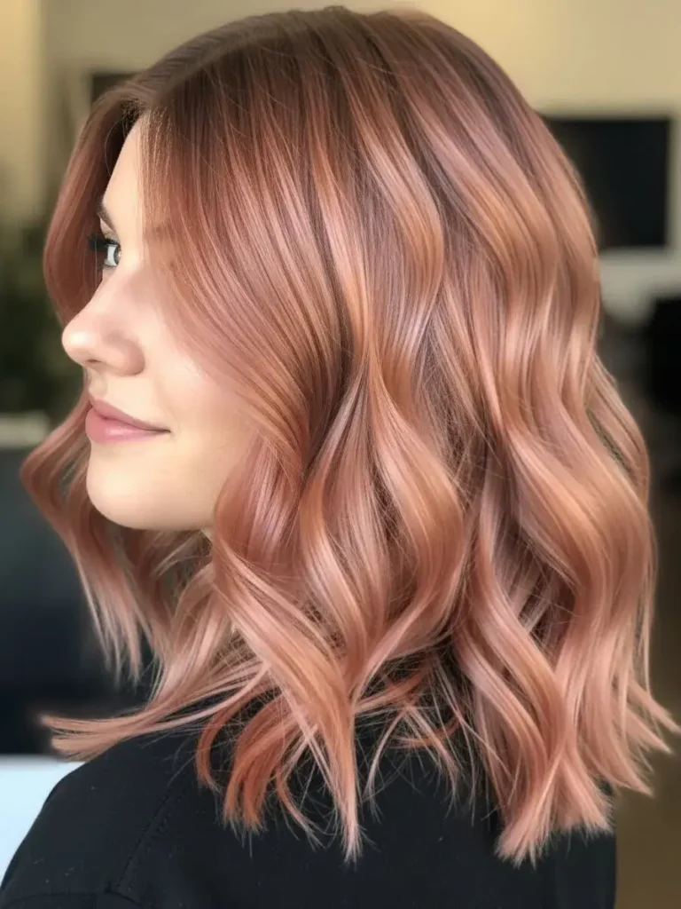 Rose Copper Soft Finish Hair Color