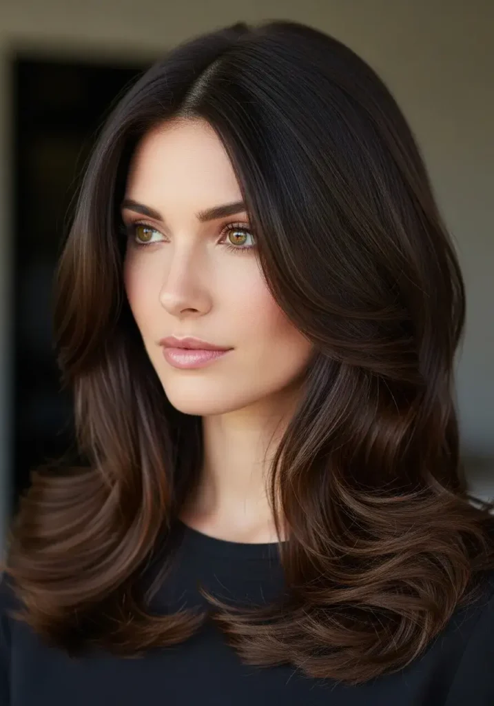 Espresso Chocolate Brown Hair Color