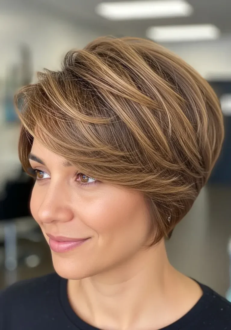 Long Pixie with Soft Crown Texture Haircut
