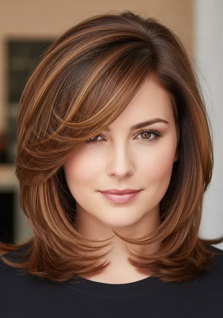 Subtle Undercut Round Face Haircuts Medium