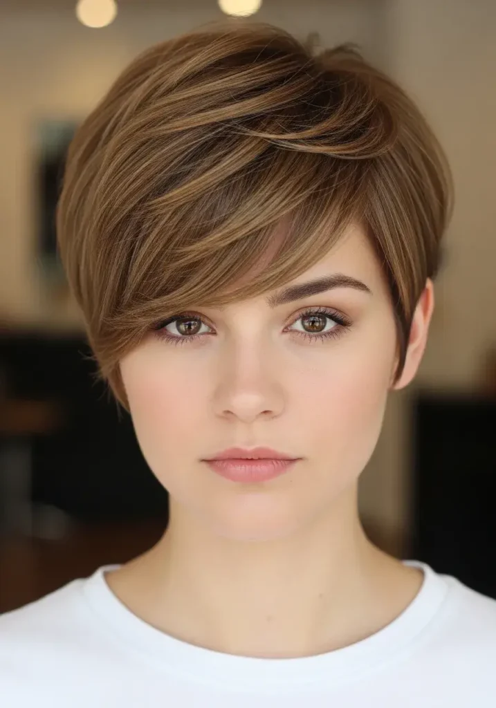 Tapered Pixie Cut Pixie Haircuts for Round Faces