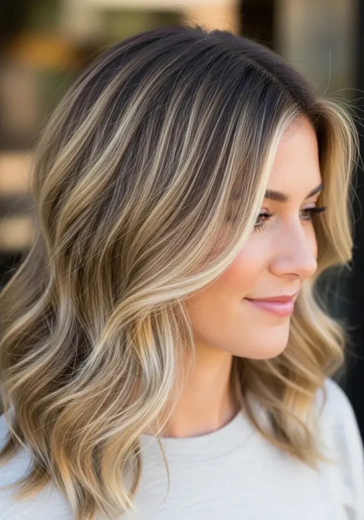 Sandy Blonde Highlights on Dirty Blonde Hair