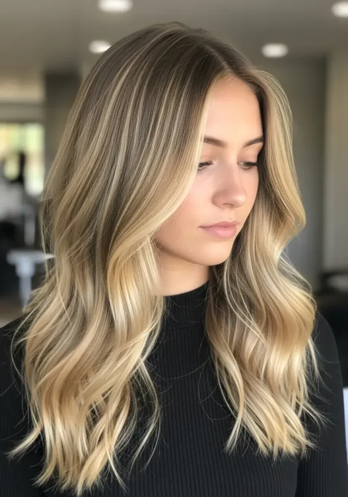 Subtle Bronde Highlights on Dirty Blonde Hair