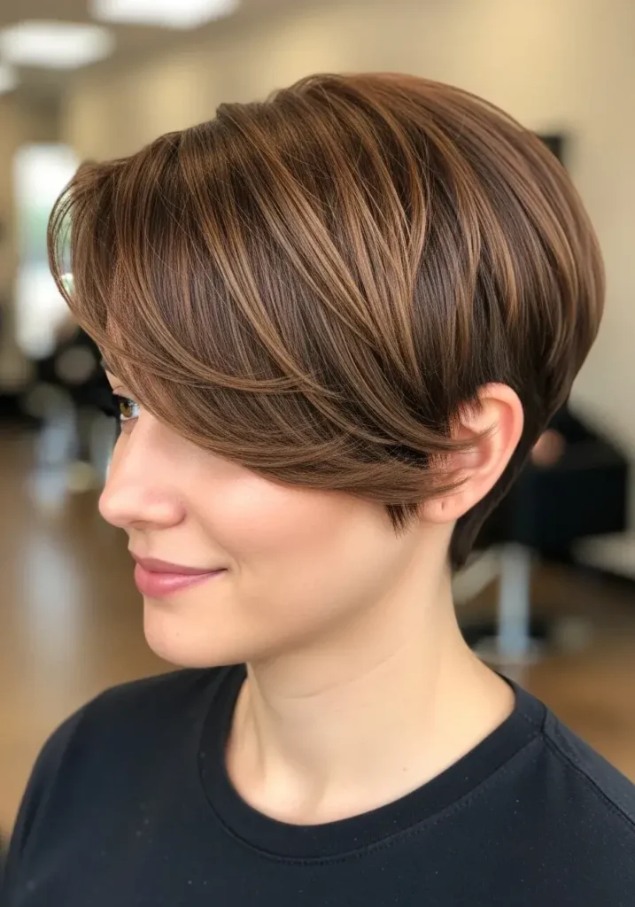 Classic Tapered Pixie Haircut