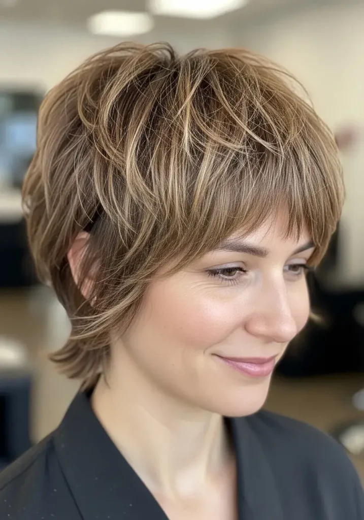 Shaggy Pixie Haircut
