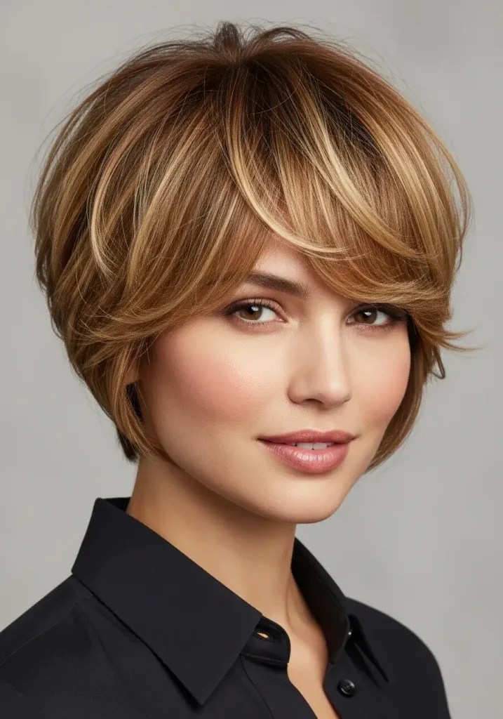 Soft Feminine Pixie Haircut