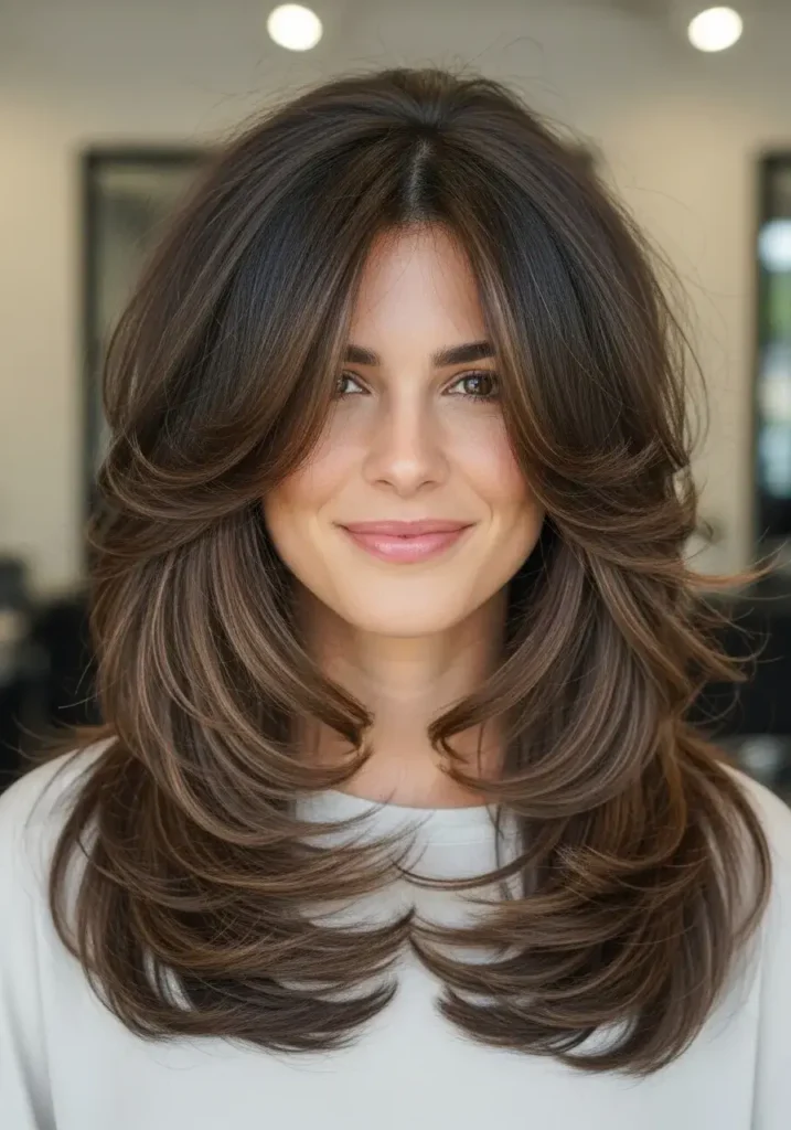 Classic Choppy Layered Haircuts for Long Hair