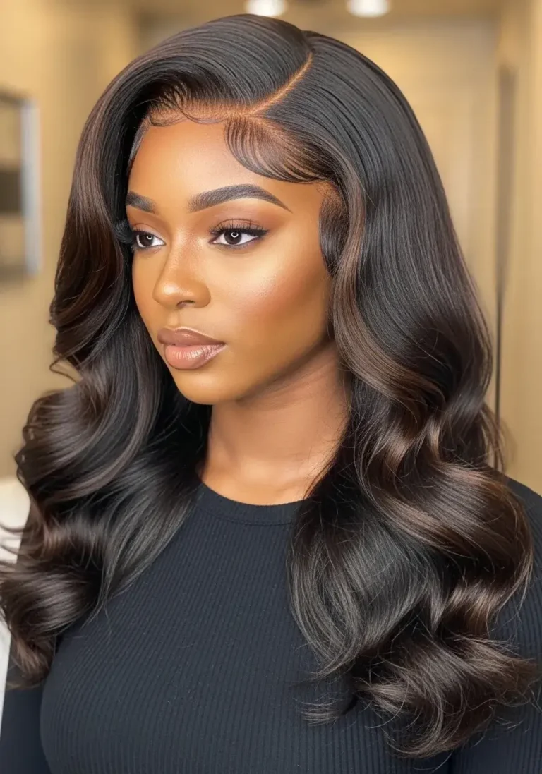 Deep Wave Weave Quick Hairstyle for Black Women