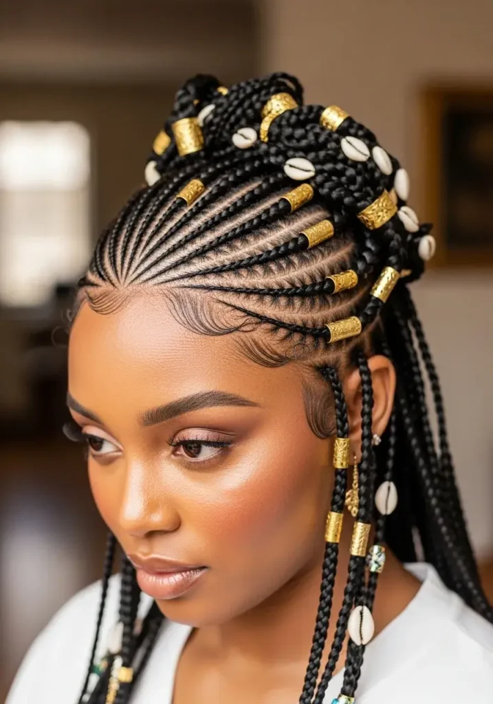 Elegant Fulani Braids Elegant Fulani Braids