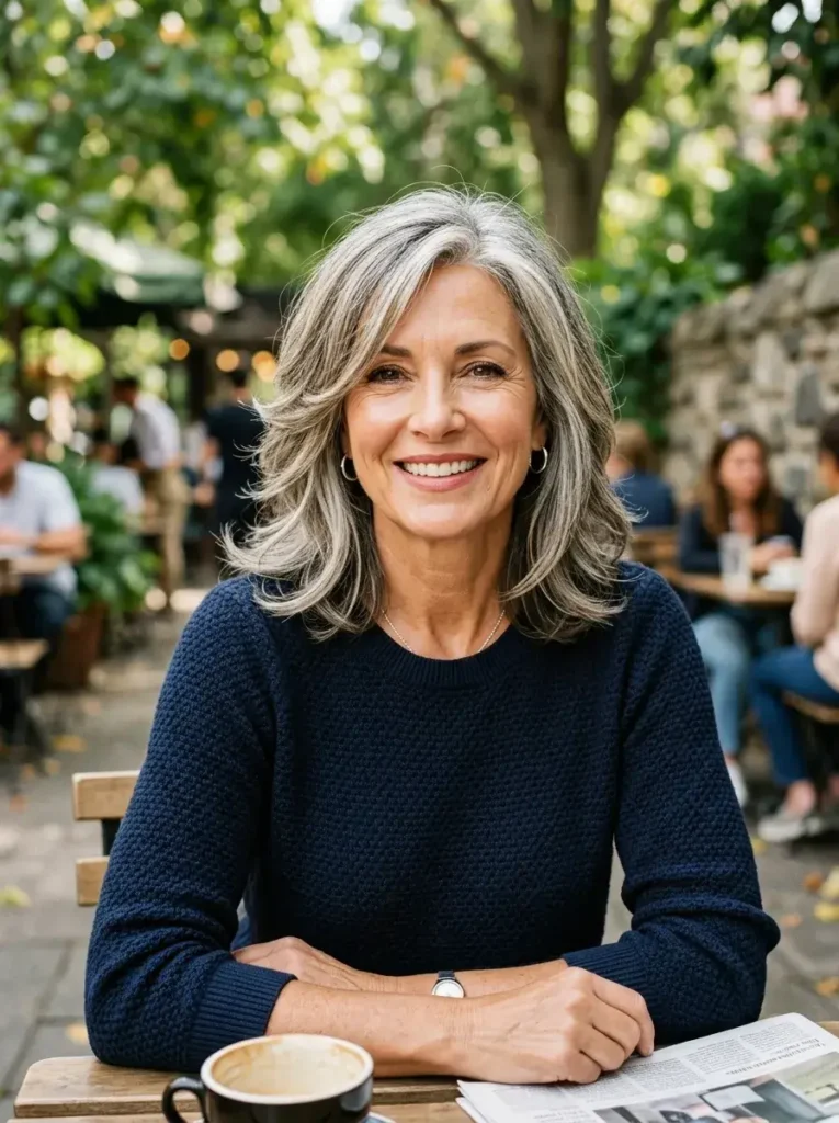 Textured Layered Bob Haircut for Women Over 50 Textured Layered Bob Haircut for Women Over 50