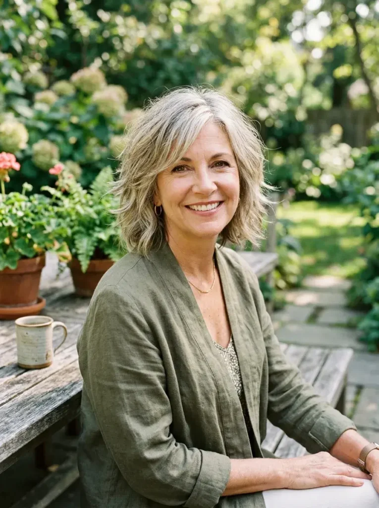Shaggy Layered Bob Haircut for Women Over 50 Shaggy Layered Bob Haircut for Women Over 50
