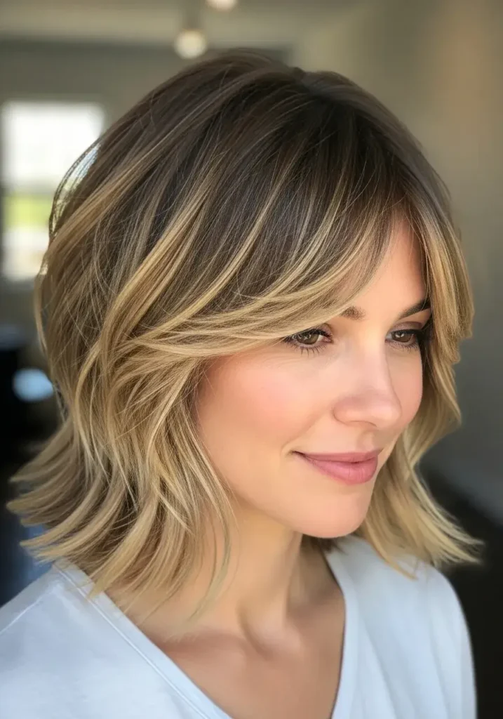 Short Lob with Long Short Haircut with Bangs Short Lob with Long Short Haircut with Bangs