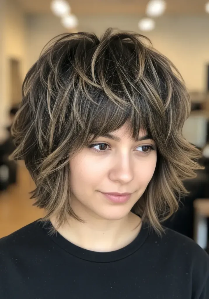 Short Textured Bob Wolf HairCut Short Textured Bob Wolf HairCut
