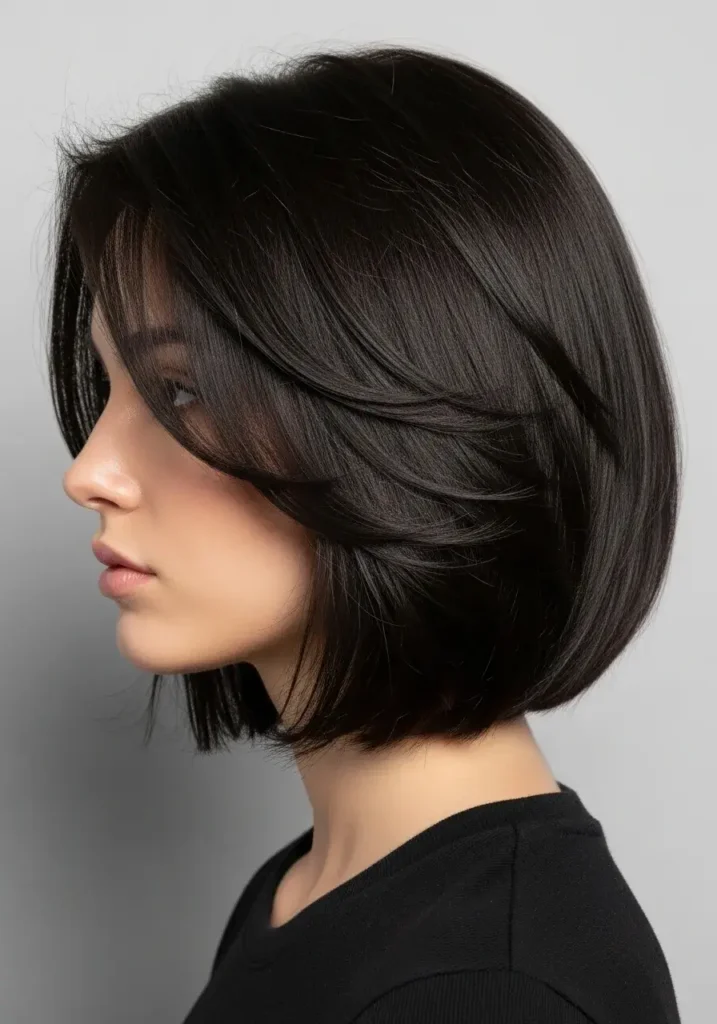 Minimalist Bob Wolf Haircut Minimalist Bob Wolf Haircut