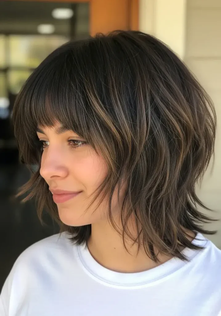 Razor Cut Choppy Layers Haircut Razor Cut Choppy Layers Haircut