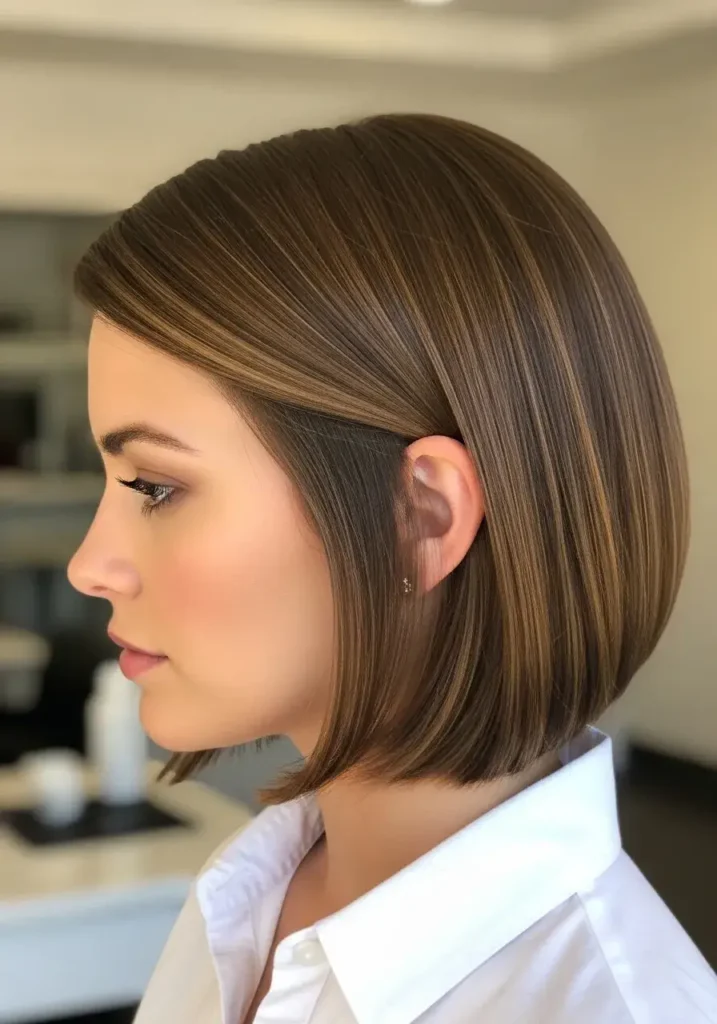 Neat Professional Bob Old Money Bob Haircut