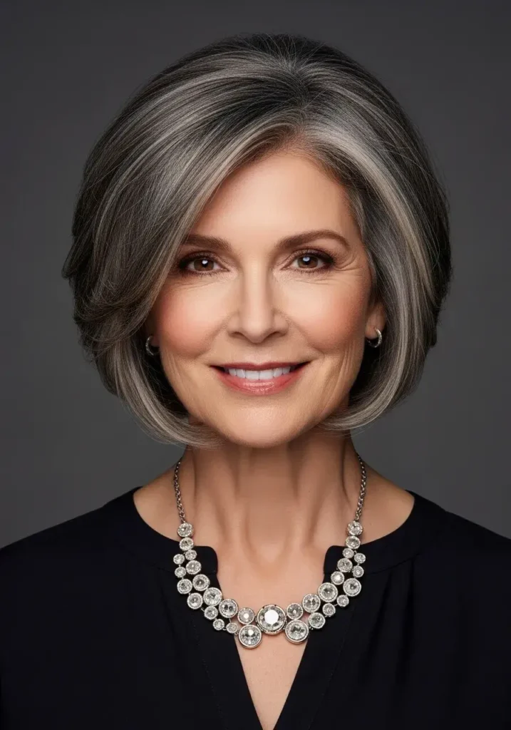 Short Layered Bob Haircut for Women Over 50 Short Layered Bob Haircut for Women Over 50
