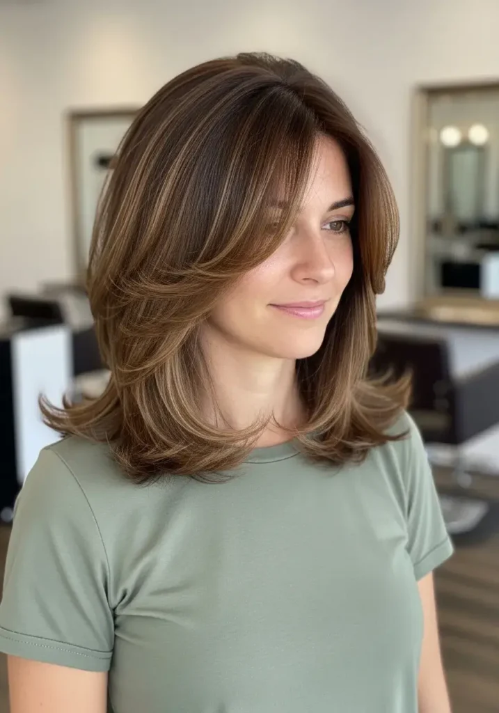 Classic Medium Layered Haircut