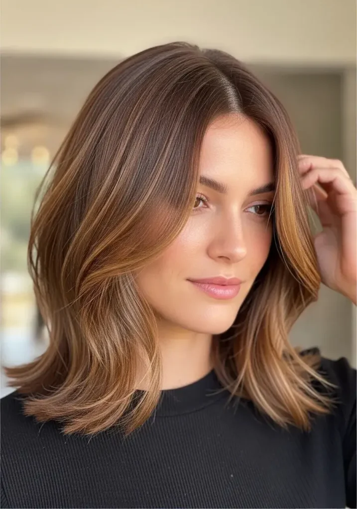 Casual Medium Length Layered Haircut