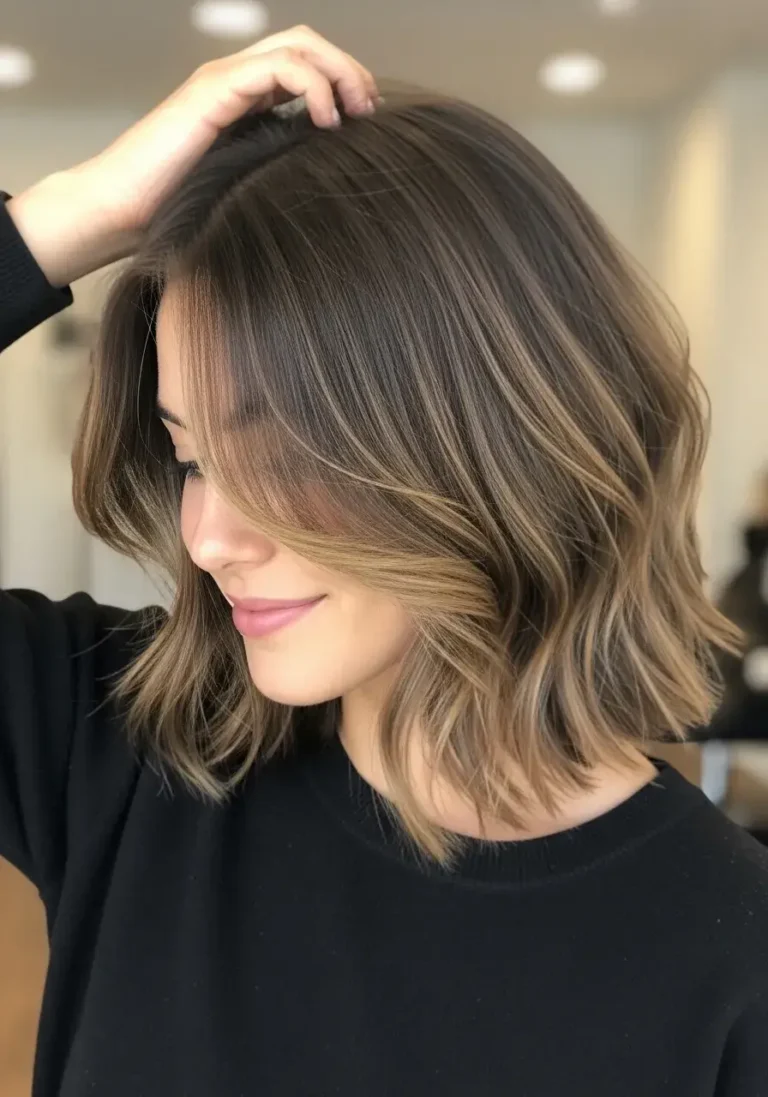 Soft Choppy Layers Haircut